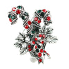 Alloy Bow Brooch With Diamond Design For Women Holiday Festival Element
