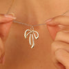 Alloy Bow Elegant Electroplating Necklace For Women