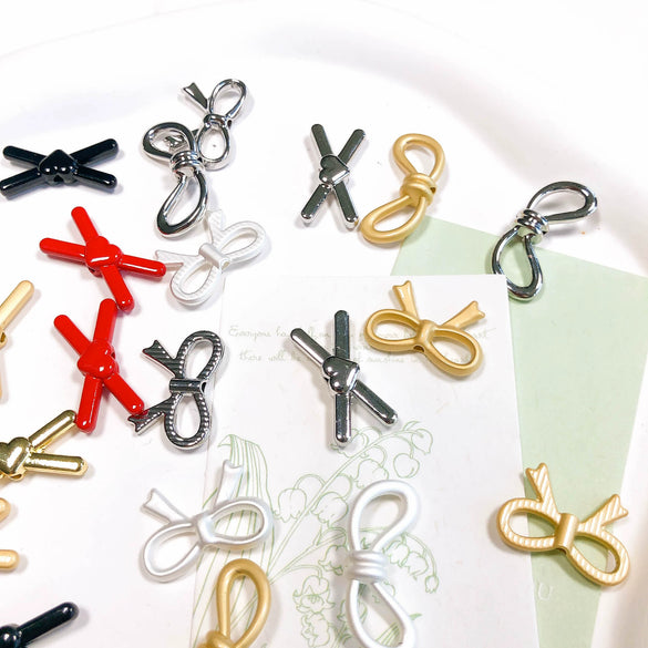 Alloy Bow Hair Accessories Hairpin Love Style Jewelry Accessories