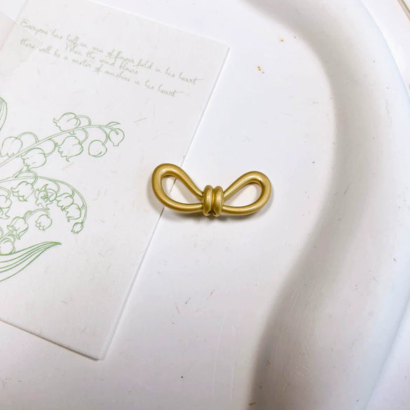 Alloy Bow Hair Accessories Hairpin Love Style Jewelry Accessories