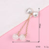 Alloy Bow Tie Pattern Mobile Phone Case Tassel Pendant Jewelry Accessories Electroplating