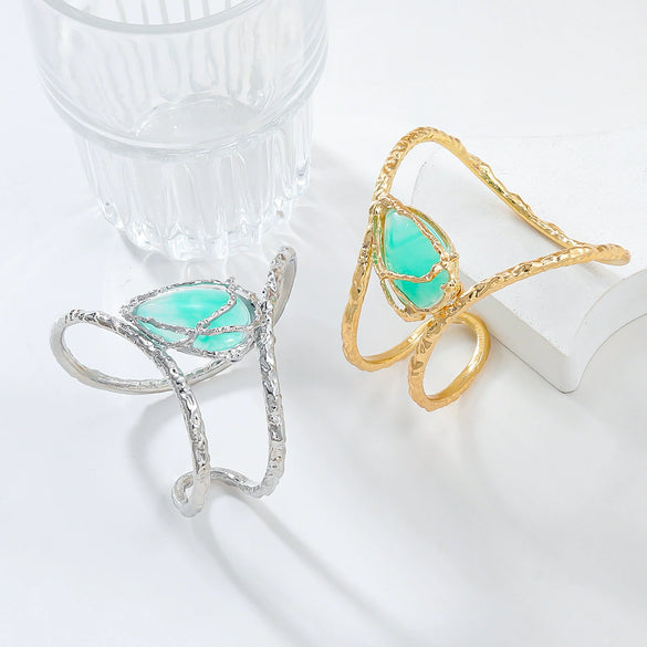 Alloy Bracelet Electroplating Geometric Hip Hop Ladies Jewelry