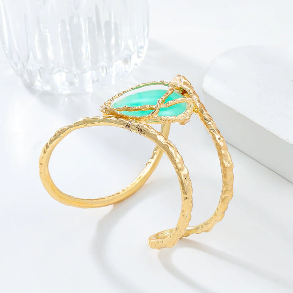 Alloy Bracelet Electroplating Geometric Hip Hop Ladies Jewelry