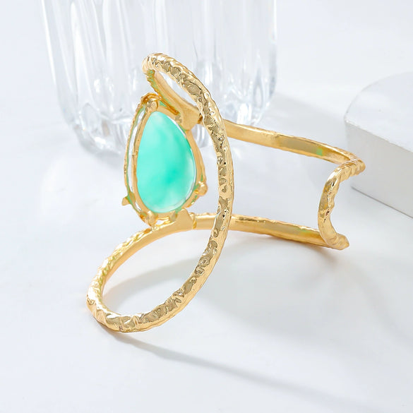 Alloy Bracelet Electroplating Geometric Hip Hop Ladies Jewelry