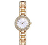 Alloy Bracelet Rhinestone Twopiece Fashion Watches For Men And Women Students