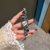 Alloy Bracelet Watch Irregular Crystal Strap Light Luxury Fashion Design