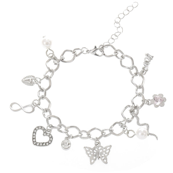 Alloy Bracelet With Geometric Animal Zodiac Pattern Electroplated For Women