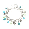 Alloy Bracelet With Geometric Animal Zodiac Pattern Electroplated For Women