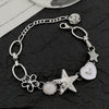 Alloy Bracelet With Geometric Animal Zodiac Pattern Electroplated For Women