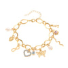Alloy Bracelet With Geometric Animal Zodiac Pattern Electroplated For Women