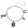 Alloy Bracelet With Geometric Animal Zodiac Pattern Electroplated For Women