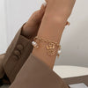 Alloy Bracelet With Geometric Animal Zodiac Pattern Electroplated For Women