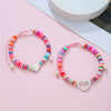 Alloy Bracelet With Hollow Stainless Steel Bear Horse Butterfly Love And Flower Pattern Dripping Oil Treatment For Women