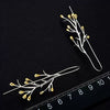 Alloy Branch Women's Earrings Electroplated