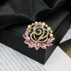 Alloy Brooch Luxury Retro Style With Flower And Star Pattern Electroplated