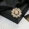 Alloy Brooch Luxury Retro Style With Flower And Star Pattern Electroplated
