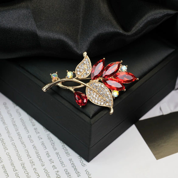 Alloy Brooch Luxury Retro Style With Flower And Star Pattern Electroplated