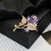 Alloy Brooch Luxury Retro Style With Flower And Star Pattern Electroplated