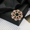 Alloy Brooch Luxury Retro Style With Flower And Star Pattern Electroplated