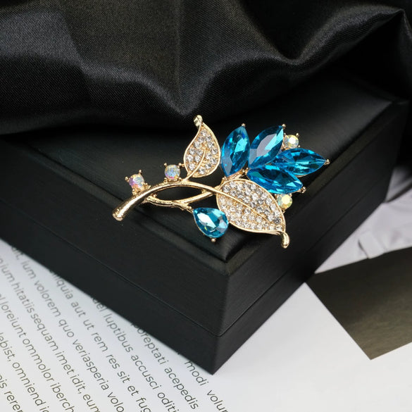 Alloy Brooch Luxury Retro Style With Flower And Star Pattern Electroplated