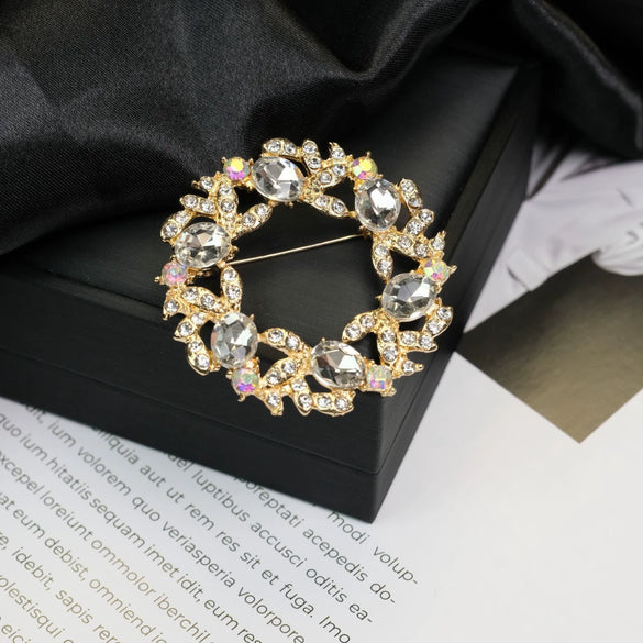 Alloy Brooch Star Animal Flower Bow Leaf Pattern Electroplating Simple Fashionable Personality
