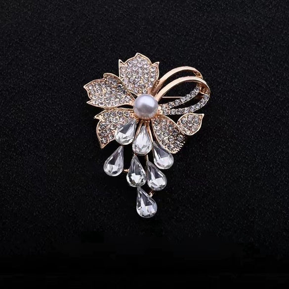 Alloy Brooch Star Animal Flower Bow Leaf Pattern Electroplating Simple Fashionable Personality