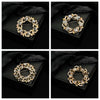 Alloy Brooch Star Animal Flower Bow Leaf Pattern Electroplating Simple Fashionable Personality