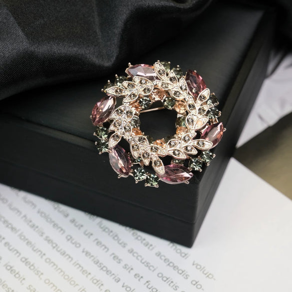 Alloy Brooch Star Animal Flower Bow Leaf Pattern Electroplating Simple Fashionable Personality