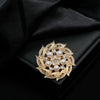 Alloy Brooch With Star Shape And Electroplating Design For Women