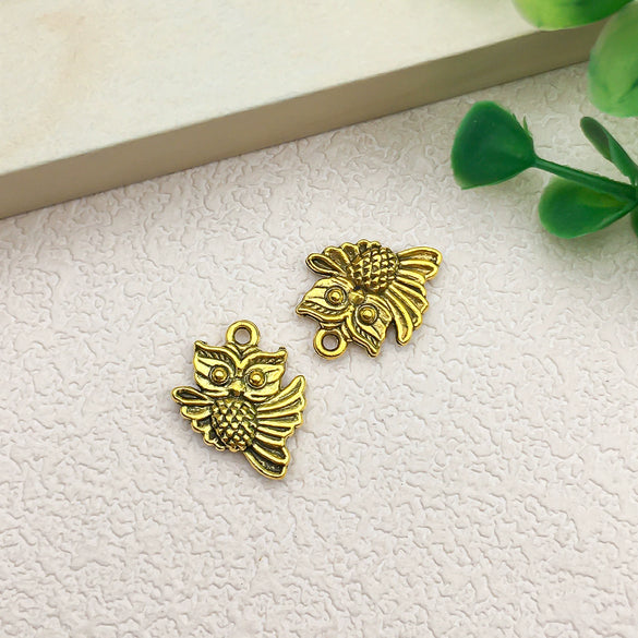 Alloy Butterfly Accessories Electroplated For Diy Bracelet Pendant Earrings
