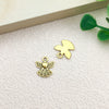 Alloy Butterfly Accessories Electroplated For Diy Bracelet Pendant Earrings