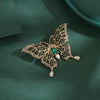 Alloy Butterfly Brooch Electroplating Minimalist Animal Design Women's Jewelry
