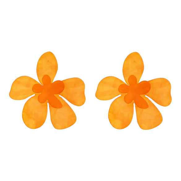 Alloy Butterfly Earrings With Electroplating And Metal Texture Cold Style For Female