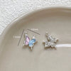 Alloy Butterfly Moon Pendant Diy Handmade Bracelet Necklace Beaded Mobile Phone Chain Accessories Electroplating