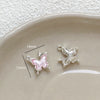 Alloy Butterfly Moon Pendant Diy Handmade Bracelet Necklace Beaded Mobile Phone Chain Accessories Electroplating