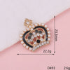Alloy Butterfly Pattern Electroplated Fashion Ol Style Slippers And Bracelet Accessories