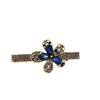 Alloy Butterfly Rhinestone Duckbill Side Clip Hairpin For Women Set With Diamonds