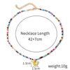 Alloy Butterfly Women's Collarbone Necklace With Electroplating Treatment