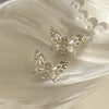 Alloy Butterfly Women's Hairpin Clip With Electroplating Highend Style