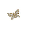 Alloy Butterfly Women's Hairpin Clip With Electroplating Highend Style