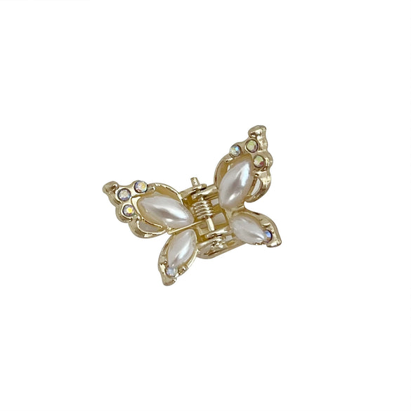 Alloy Butterfly Women's Hairpin Clip With Electroplating Highend Style