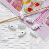 Alloy Candy Shape Loose Beads With Color Wave Dot Handpainted And Baking Paint For Diy Bracelet Necklace Mobile Phone Chain
