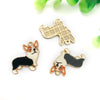 Alloy Cartoon Animal Dripping Oil Keychain Necklace Jewelry Pendant