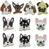 Alloy Cartoon Animal Dripping Oil Keychain Necklace Jewelry Pendant