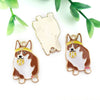Alloy Cartoon Animal Dripping Oil Keychain Necklace Jewelry Pendant