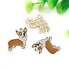 Alloy Cartoon Animal Dripping Oil Keychain Necklace Jewelry Pendant
