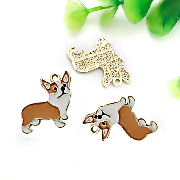 Alloy Cartoon Animal Dripping Oil Keychain Necklace Jewelry Pendant