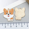 Alloy Cartoon Animal Dripping Oil Keychain Necklace Jewelry Pendant
