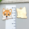 Alloy Cartoon Animal Dripping Oil Keychain Necklace Jewelry Pendant