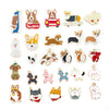 Alloy Cartoon Animal Dripping Oil Keychain Necklace Jewelry Pendant